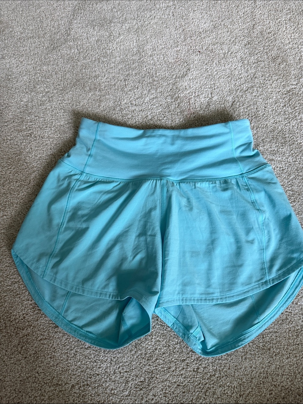 lululemon athletica aqua women's skort shorts